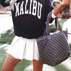 NWOT Cotton Blend Pleated Tennis Skirt - White